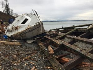 40 foot section of the dock